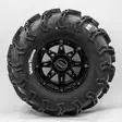 4x137 12" Moose 387X med 28" Wild Thang däckpaket - ATV / UTV Däckpaket med fälgar - 148190 - 2