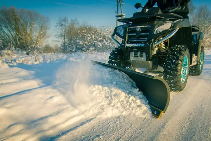 Iron Baltic Center-monterat Plogpaket 150cm - ATV / UTV Plogpaket - 135820 - 1