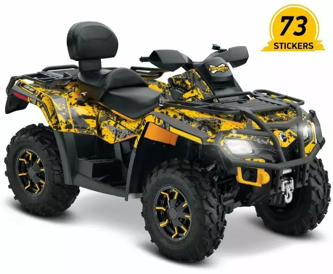 Klistermärkeset CAN-AM Outlander G1 - ATV/UTV Klistermärke - 186940 - 1
