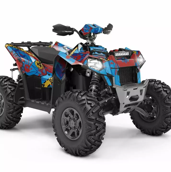Klistermärkeset POLARIS SCRAMBLER - ATV/UTV Klistermärke - 8323FC9CABE17E94A0 - 1