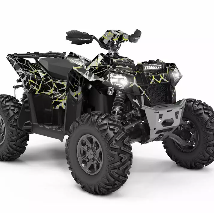 Klistermärkeset POLARIS SCRAMBLER - ATV/UTV Klistermärke - A420634CE3680891B0 - 1
