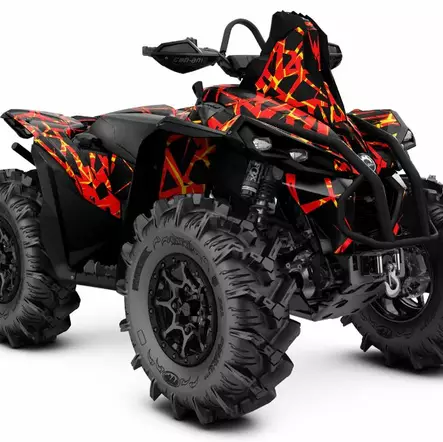 Klistermärkeset CAN-AM Renegade G2 XXC/XMR - ATV/UTV Klistermärke - 26474638F60C6B46F1 - 2