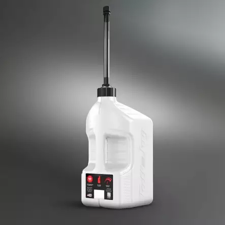 Tuff Jug Bränsledunk 20l vit, snabbfyllningsslang - ATV & UTV Bensindunk och fästen - 187671 - 1