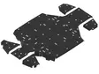 Bottenskydd (HDPE Plast) CFMOTO U10 PRO - ATV & UTV Hasskydd - 192881 - 1