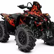 Klistermärkeset CAN-AM Renegade G2 XXC/XMR - ATV/UTV Klistermärke - 26474638F60C6B46F1 - 2