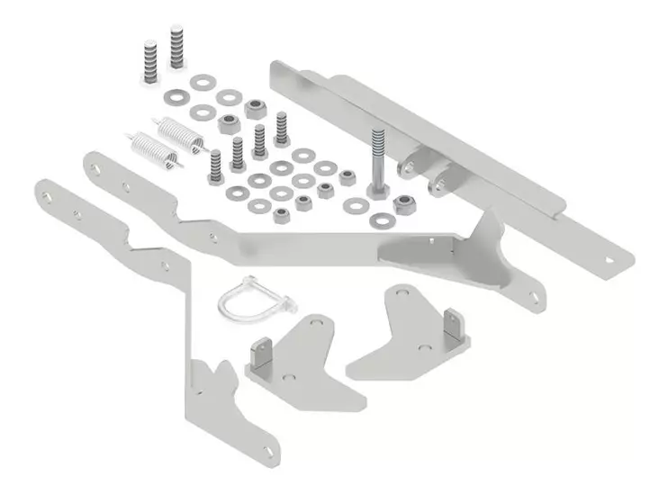 Iron Baltic mekanisk tippningssats för skopsats - Tillbehör till ATV / UTV plogpaket - 136991 - 1