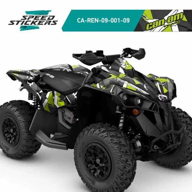 Klistermärkeset CAN-AM Renegade G2 - ATV/UTV Klistermärke - A6DE7FE5A1B6E2F341 - 1