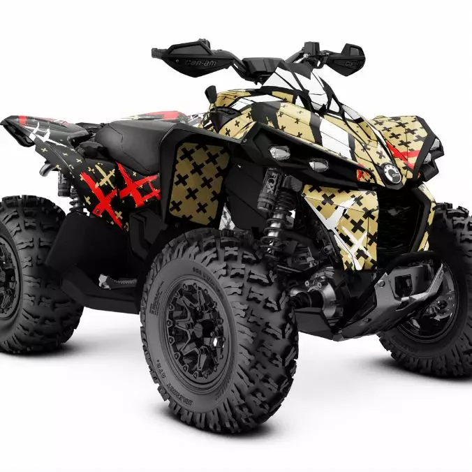 Klistermärkeset CAN-AM Renegade G2 XXC/XMR - ATV/UTV Klistermärke - 186931 - 1
