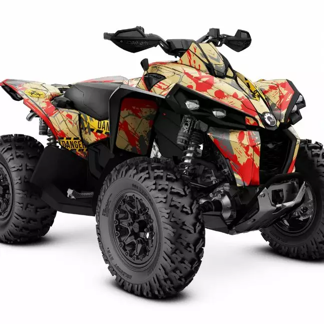 Klistermärkeset CAN-AM Renegade G2 XXC/XMR - ATV/UTV Klistermärke - 68F65DE3F86FB99A41 - 1