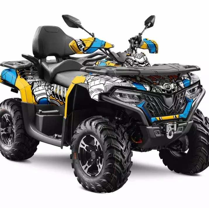 Klistermärkeset CFMOTO CFORCE 625 - ATV/UTV Klistermärke - 8B6B071F22BC593721 - 1
