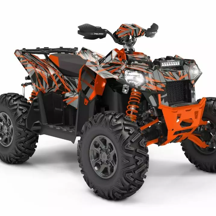 Klistermärkeset POLARIS SCRAMBLER - ATV/UTV Klistermärke - 8B3A47A5CF196CC661 - 1