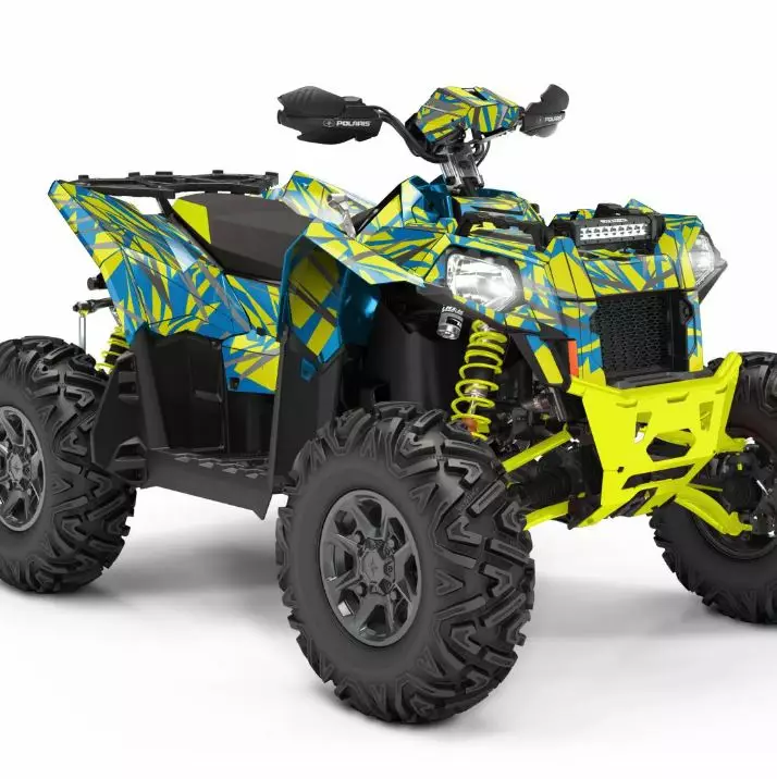 Klistermärkeset POLARIS SCRAMBLER - ATV/UTV Klistermärke - C20256C94BCFB783E1 - 1