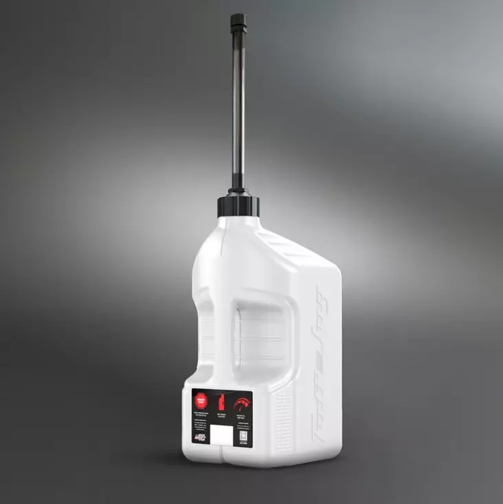 Tuff Jug Bränsledunk 20l vit, snabbfyllningsslang - ATV & UTV Bensindunk och fästen - 187671 - 1