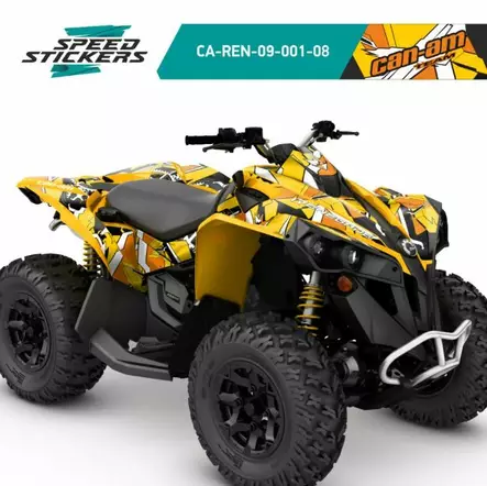 Klistermärkeset CAN-AM Renegade G2 - ATV/UTV Klistermärke - 3125975324FAF05972 - 1