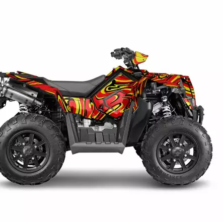 Klistermärkeset POLARIS SCRAMBLER - ATV/UTV Klistermärke - 2513C0BD01E587F2F2 - 2