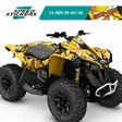 Klistermärkeset CAN-AM Renegade G2 - ATV/UTV Klistermärke - 3125975324FAF05972 - 1