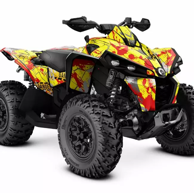 Klistermärkeset CAN-AM Renegade G2 XXC/XMR - ATV/UTV Klistermärke - A70220A19DE6250282 - 1