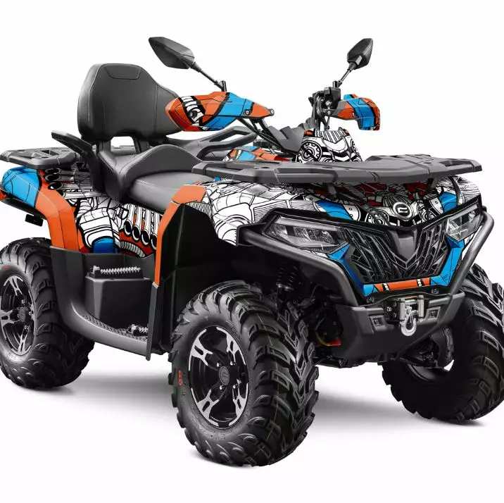 Klistermärkeset CFMOTO CFORCE 625 - ATV/UTV Klistermärke - 9E056ADA8A1E7ED5E2 - 1