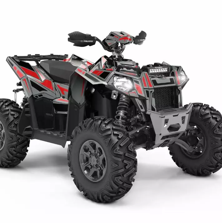 Klistermärkeset POLARIS SCRAMBLER - ATV/UTV Klistermärke - 74936BCB4D3A80E6C2 - 1