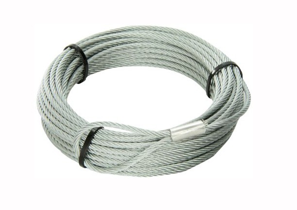 Warn Stålwire 15meter x 5mm för vinschbruk. - Vinschlinor, remmar och vajrar - 2092 - 1