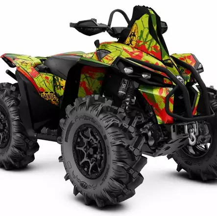 Klistermärkeset CAN-AM Renegade G2 XXC/XMR - ATV/UTV Klistermärke - 0ECEFA2BC121136C43 - 2