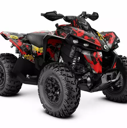 Klistermärkeset CAN-AM Renegade G2 XXC/XMR - ATV/UTV Klistermärke - 7C8E49F24D0285E5E3 - 1