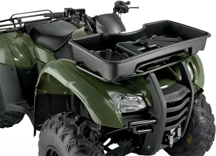 Främre Plastkorg med Dryckeshållare - ATV & UTV Transportkorg - 873553 - 2
