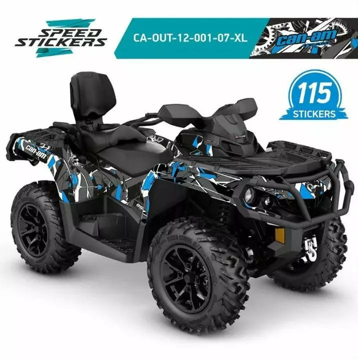 Klistermärkeset CAN-AM Outlander G2 - ATV/UTV Klistermärke - 175523 - 1