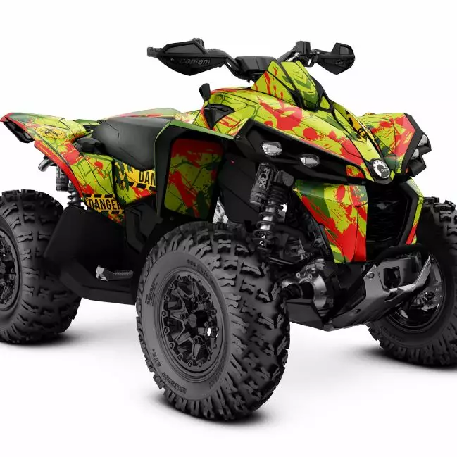 Klistermärkeset CAN-AM Renegade G2 XXC/XMR - ATV/UTV Klistermärke - 0ECEFA2BC121136C43 - 1