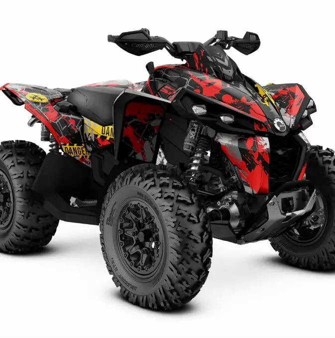 Klistermärkeset CAN-AM Renegade G2 XXC/XMR - ATV/UTV Klistermärke - 7C8E49F24D0285E5E3 - 1