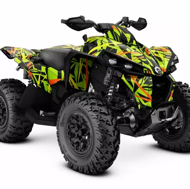 Klistermärkeset CAN-AM Renegade G2 XXC/XMR - ATV/UTV Klistermärke - BF9766AA8EBCCD29B3 - 1