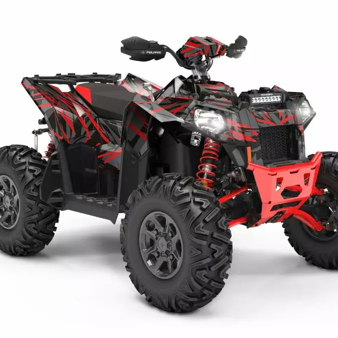 Klistermärkeset POLARIS SCRAMBLER - ATV/UTV Klistermärke - 186943 - 1
