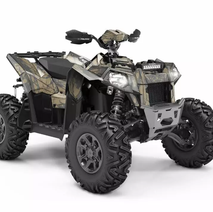Klistermärkeset POLARIS SCRAMBLER - ATV/UTV Klistermärke - E7AA9C0F014AB4EE33 - 1