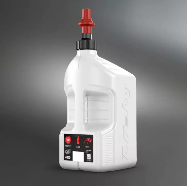 Tuff Jug Bränsledunk 20l vit/röd - ATV & UTV Bensindunk och fästen - 187653 - 1