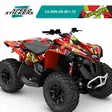Klistermärkeset CAN-AM Renegade G2 - ATV/UTV Klistermärke - FEC7AA4813C3D52304 - 1