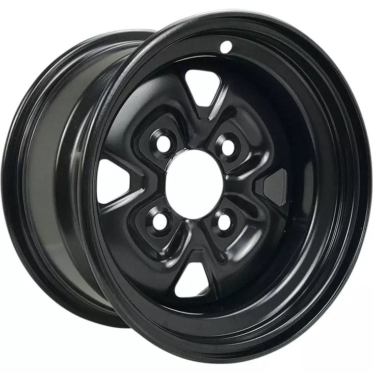 Moose Plåtfälgsserie 12" 4x110 Svart - ATV / UTV Fälgpaket 12" - 157984 - 1