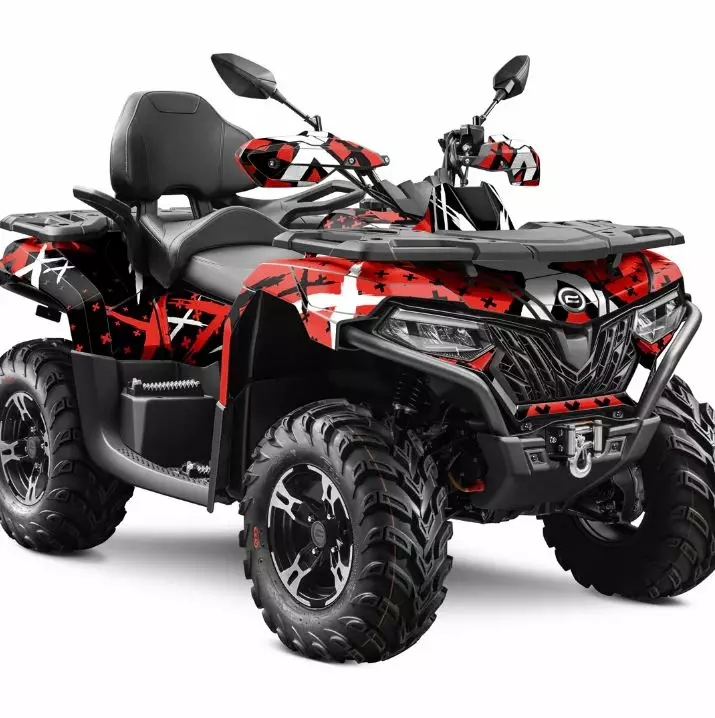 Klistermärkeset CFMOTO CFORCE 625 - ATV/UTV Klistermärke - 808AB5F6112600AFB4 - 1