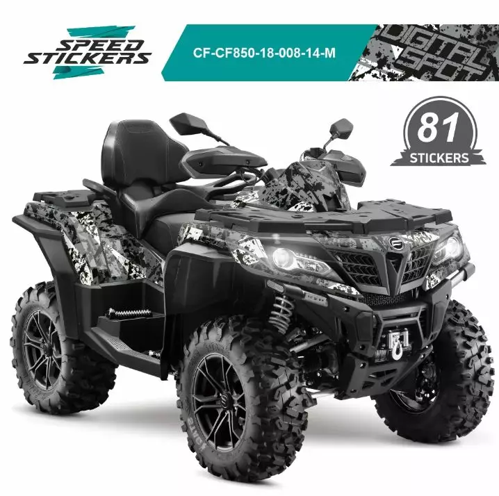 Klistermärkeset CFMOTO CFORCE 850/1000 Gen 2 - ATV/UTV Klistermärke - 175504 - 1