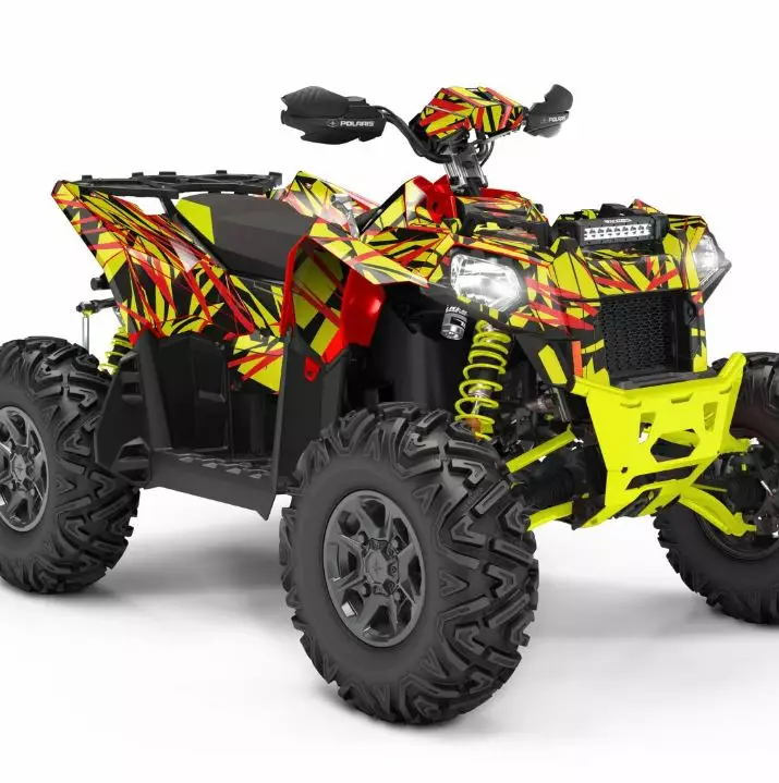 Klistermärkeset POLARIS SCRAMBLER - ATV/UTV Klistermärke - 09CCC2AF9B2F897144 - 1