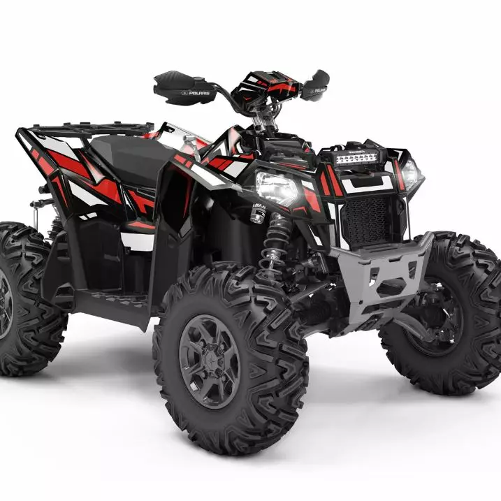 Klistermärkeset POLARIS SCRAMBLER - ATV/UTV Klistermärke - 1B0BF3BA7491F47174 - 1