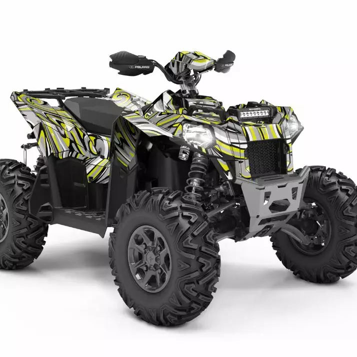 Klistermärkeset POLARIS SCRAMBLER - ATV/UTV Klistermärke - 1F065676E67EAFD624 - 1