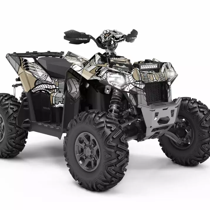 Klistermärkeset POLARIS SCRAMBLER - ATV/UTV Klistermärke - E31803E4507F2886C4 - 1