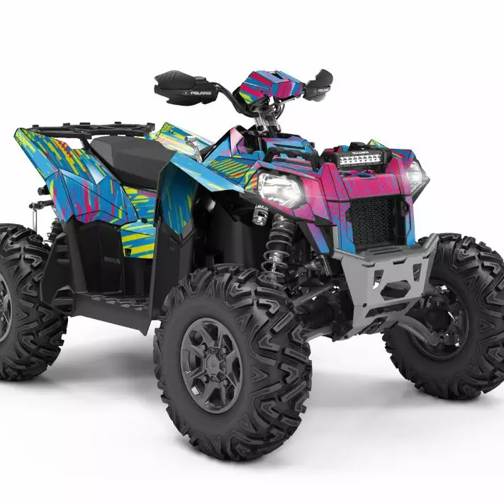 Klistermärkeset POLARIS SCRAMBLER - ATV/UTV Klistermärke - F30D1EB897FB38CB94 - 1