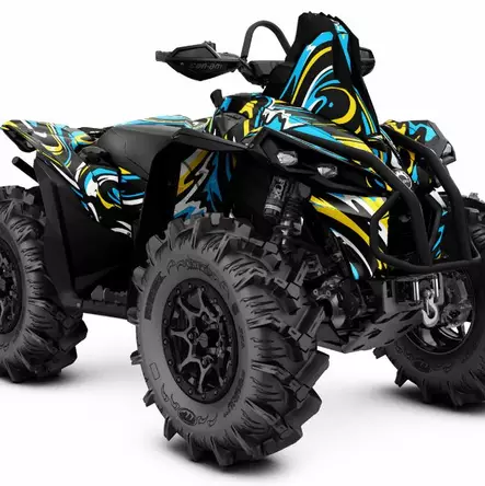 Klistermärkeset CAN-AM Renegade G2 XXC/XMR - ATV/UTV Klistermärke - 7A1402184B69354785 - 2