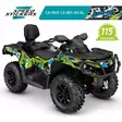 Klistermärkeset CAN-AM Outlander G2 - ATV/UTV Klistermärke - 4EC24F2E87A67E5D65 - 1