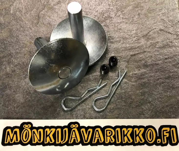 Iron Baltic glidskor för plogblad - Reservdelar till ATV / UTV plogar - 135815 - 1