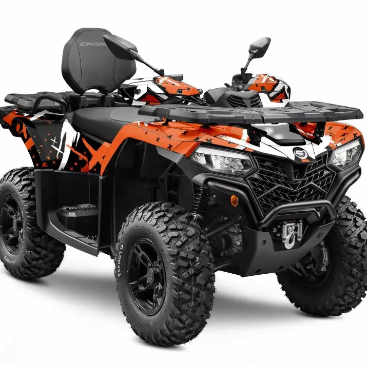 Klistermärkeset CFMOTO CFORCE 450-520 - ATV/UTV Klistermärke - 66A46F2AD5F073AE35 - 1