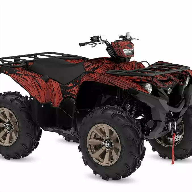 Klistermärkeset YAMAHA GRIZZLY 700 - ATV/UTV Klistermärke - 186955 - 1