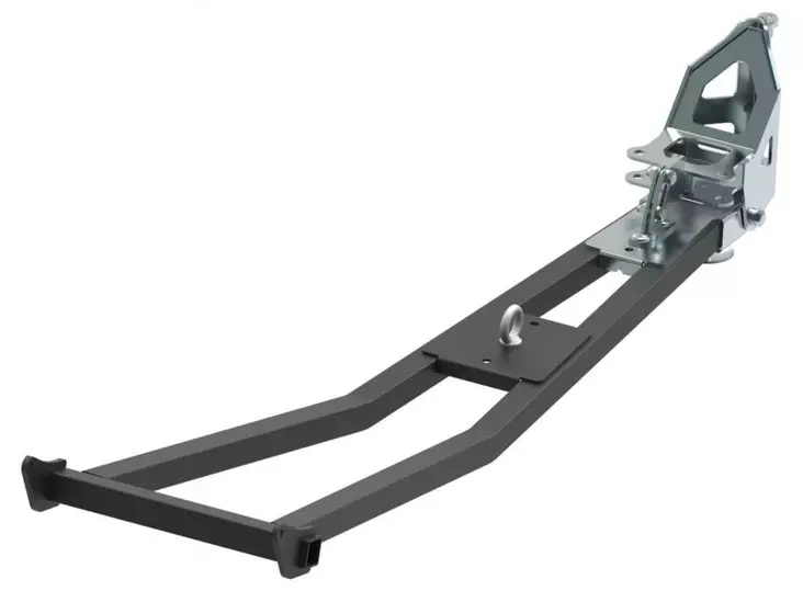 Iron Baltic längre Vik-plogs verktygsram för användning med larvband - Redskapsramar för ATV / UTV plogpaket - 157565 - 1