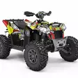 Klistermärkeset POLARIS SCRAMBLER - ATV/UTV Klistermärke - 8D40B0CF9C43369286 - 1